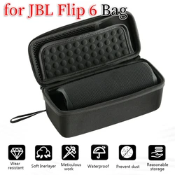 For JBL Flip6 Wireless Bluetooth Speaker Bag EVA Hard Storage Carrying Case Portable Travel Protective Box Speakers Accessories