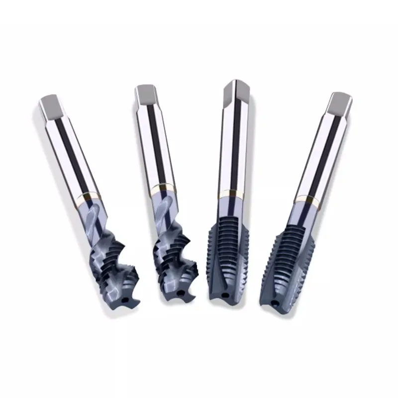 GAMONT Cobalt Containing High-speed Steel Hardened TICN Coating Machine Tip/Spiral Taps For Steel Drilling Machine Tapping Tools