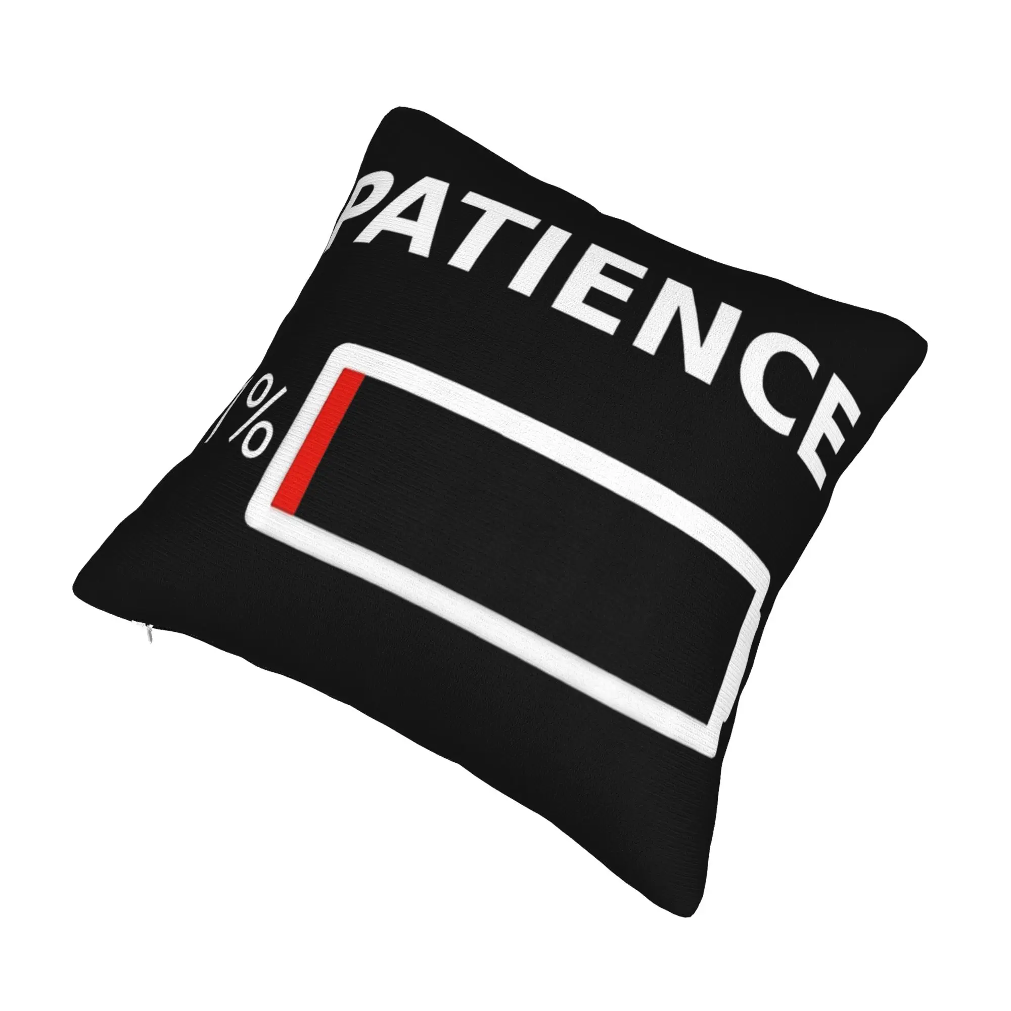 Patience at 1% Gift Pillow Covers Stuff Soft Cushion Cover Decoration  Throw Pillow Case Cover Home Multi Size