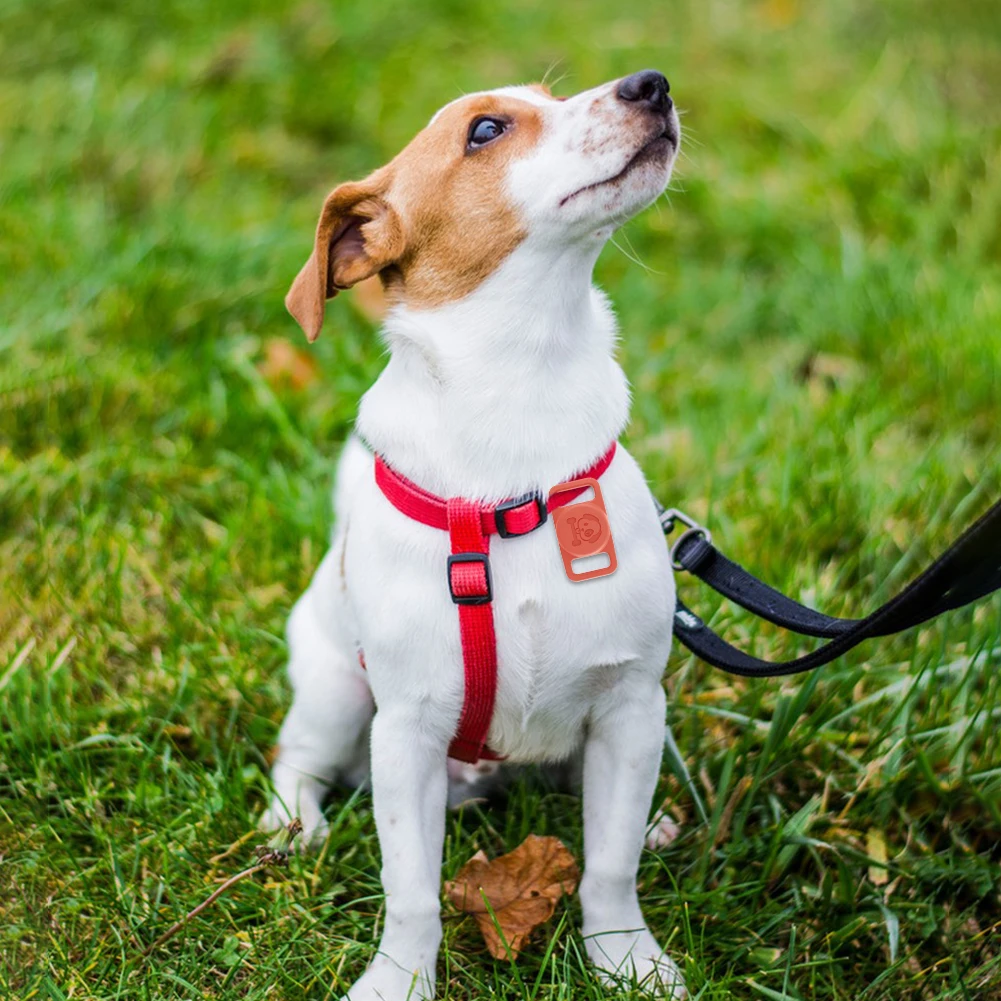 

For Apple Airtag Case Dog Cat Collar GPS Finder Protective Case Silicone For AirTag Dog Collar Holder for 0.6-1.1inch Pet Collar