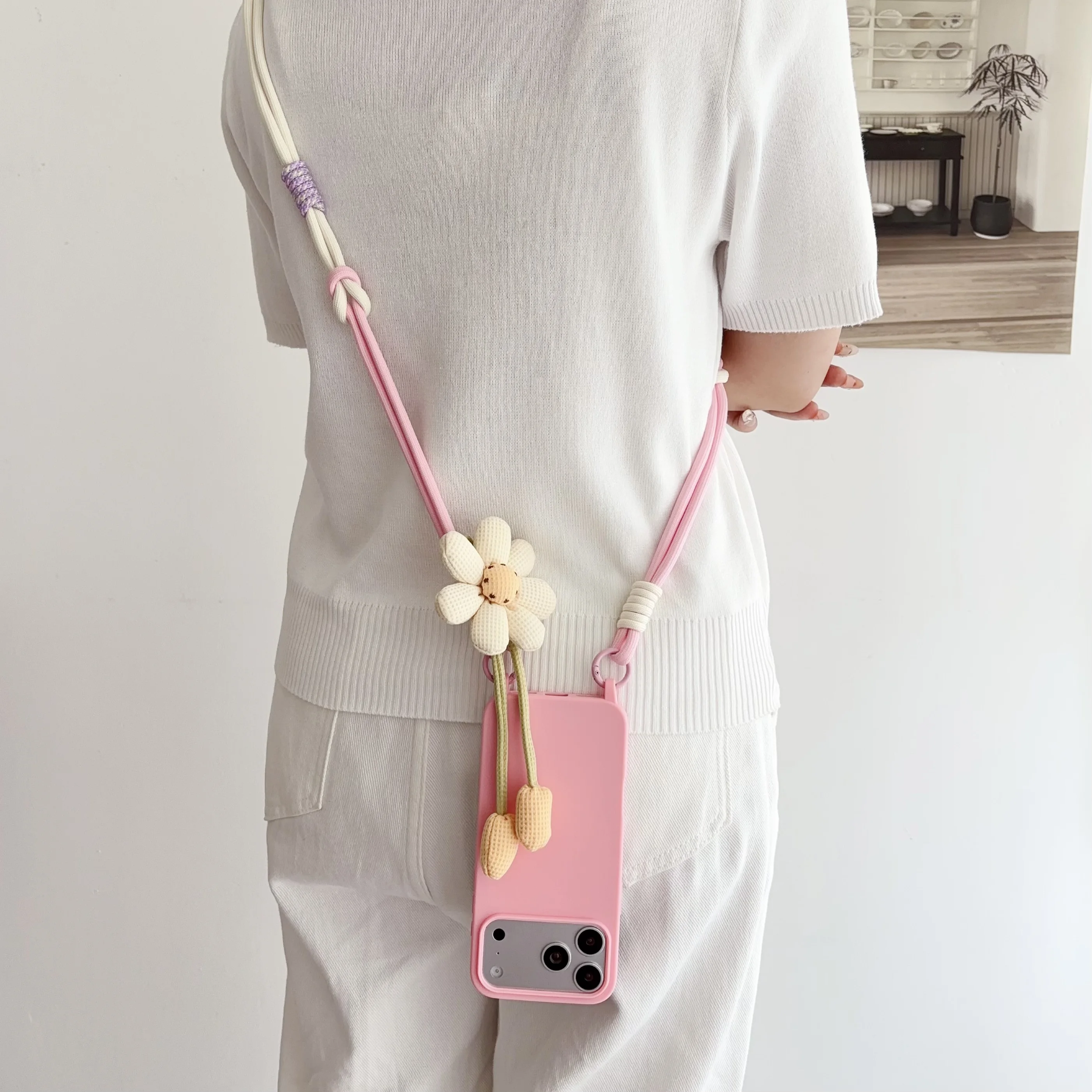 Coque de téléphone à l'effigie - Crossbody Lanyard Neck Strap Case avis et prix