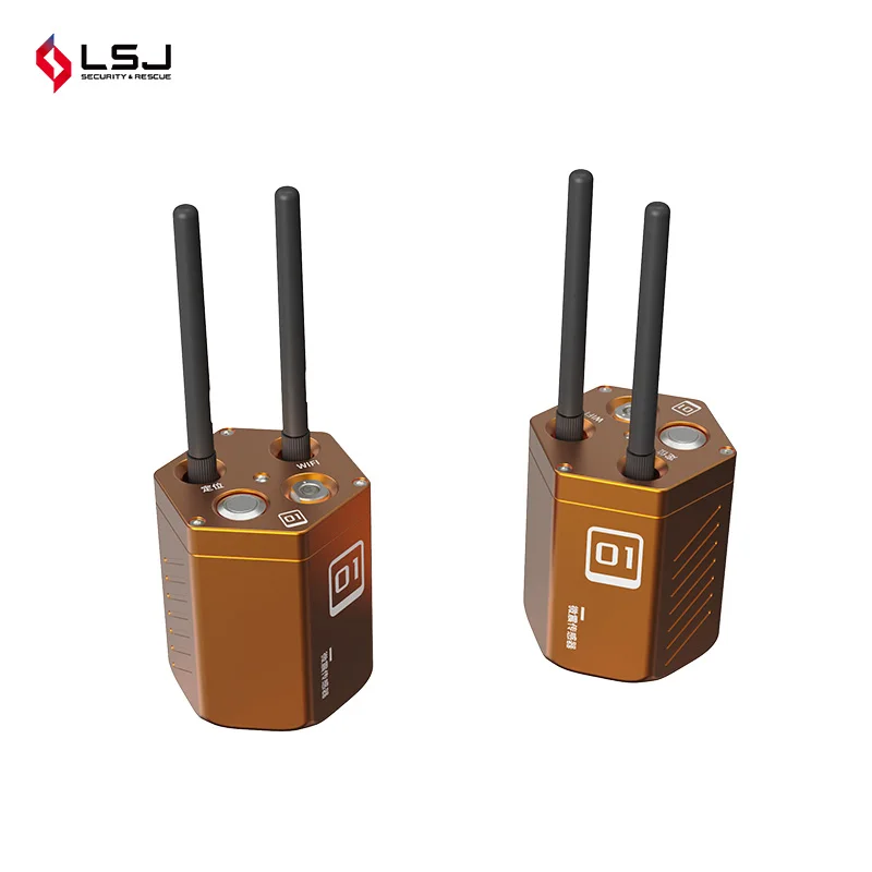High Sensitivity Portable Seismic Life Detector Wireless Sensor Array High Accuracy IP67 Protection 80M Communication Testing