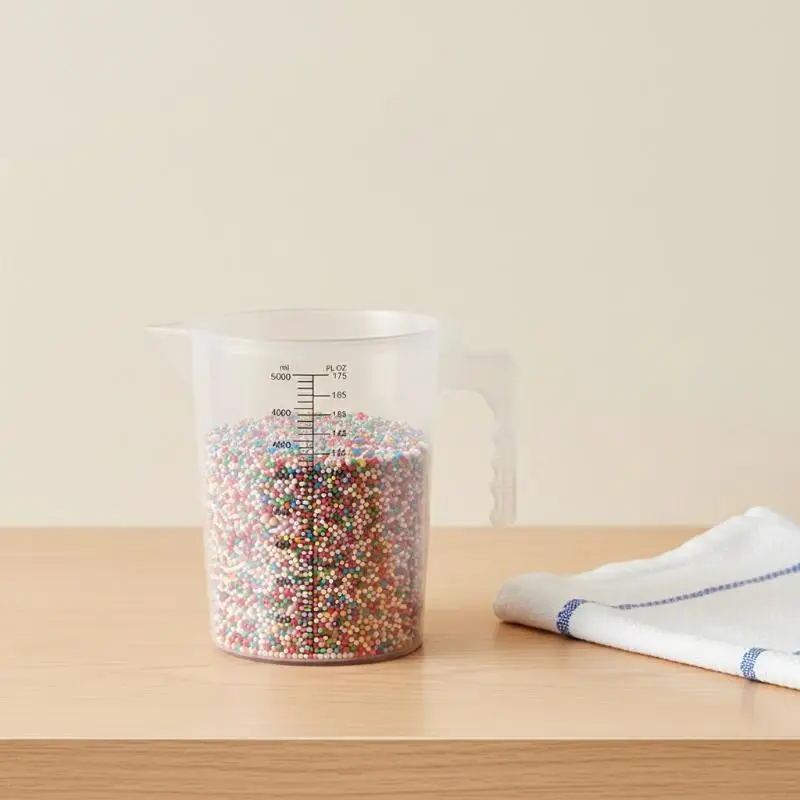 500-5000ml Thickened Plastic Measuring Cup With Scale Food Grade Measuring Cup Experimental Measuring Cup Beaker Cup