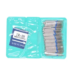 50pcs/bag Dental High Speed Burs High Speed Handpiece Turbine Diamond Burs Diamond Polishing Tooth Preparation ，Dentist Material