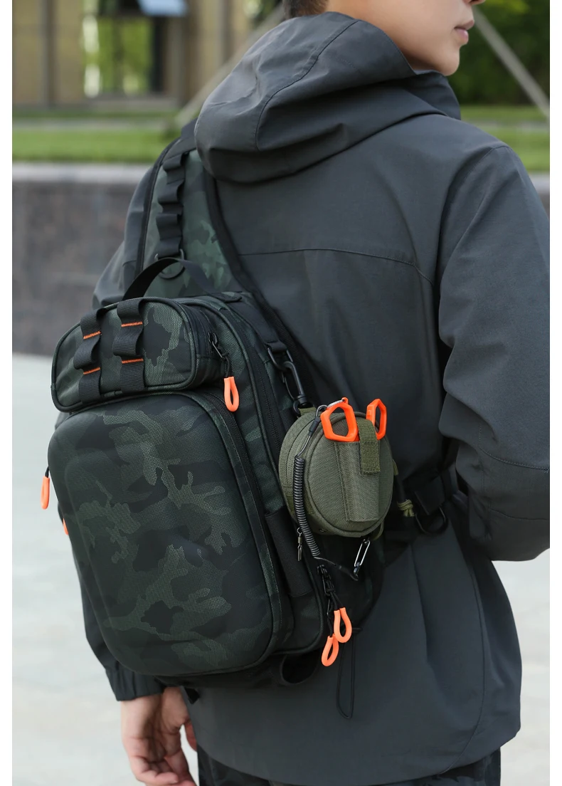 Taktische Molle Tasche Angelschnur Hängen Tasche mit Köder Zangen Halter Mini Brieftasche Karte Schlüssel Pack Camping Wanderung Jagd Geldbörse – Detail 13