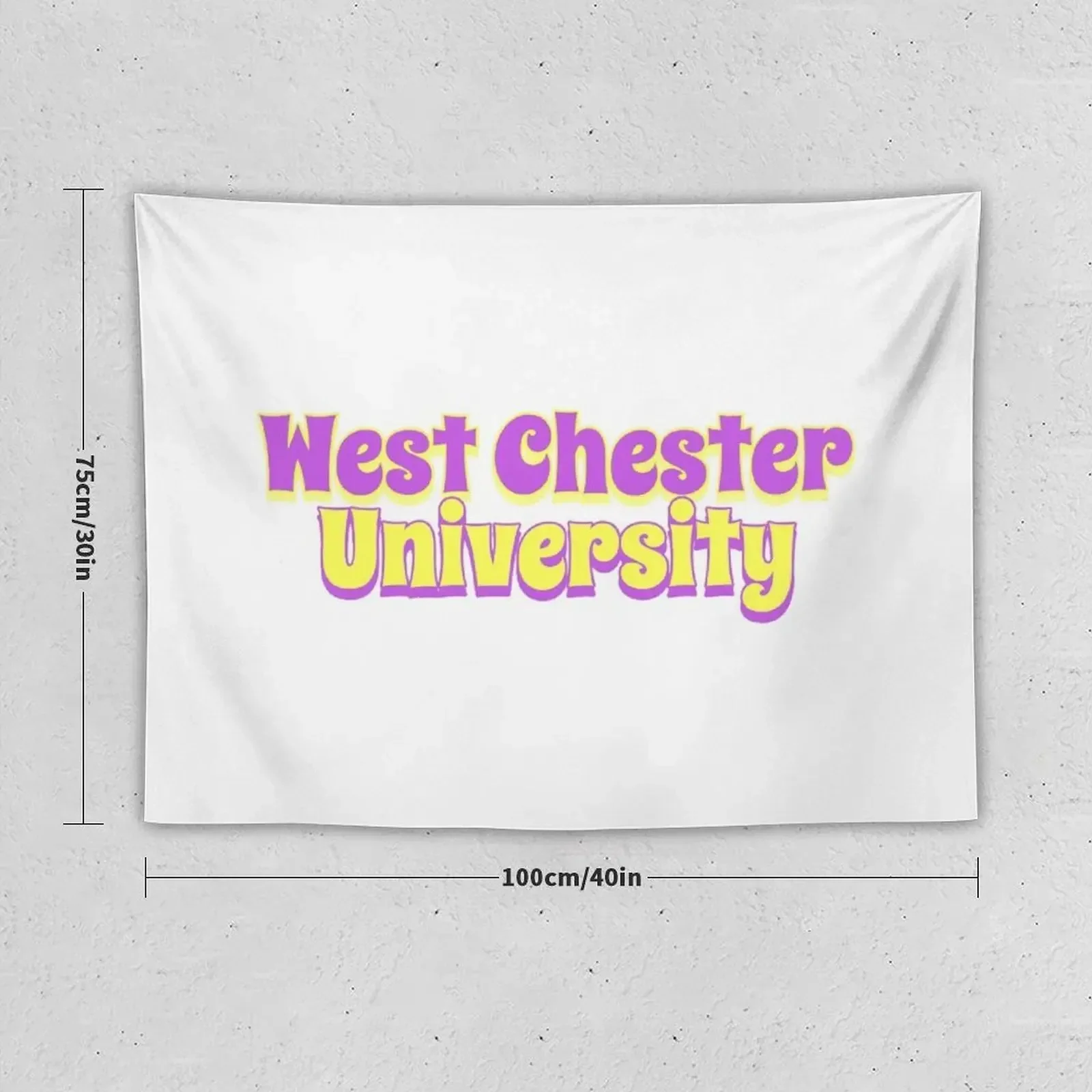 West Chester University Tapestry Room Decor Decoration Pictures Room Wall Custom Tapestry