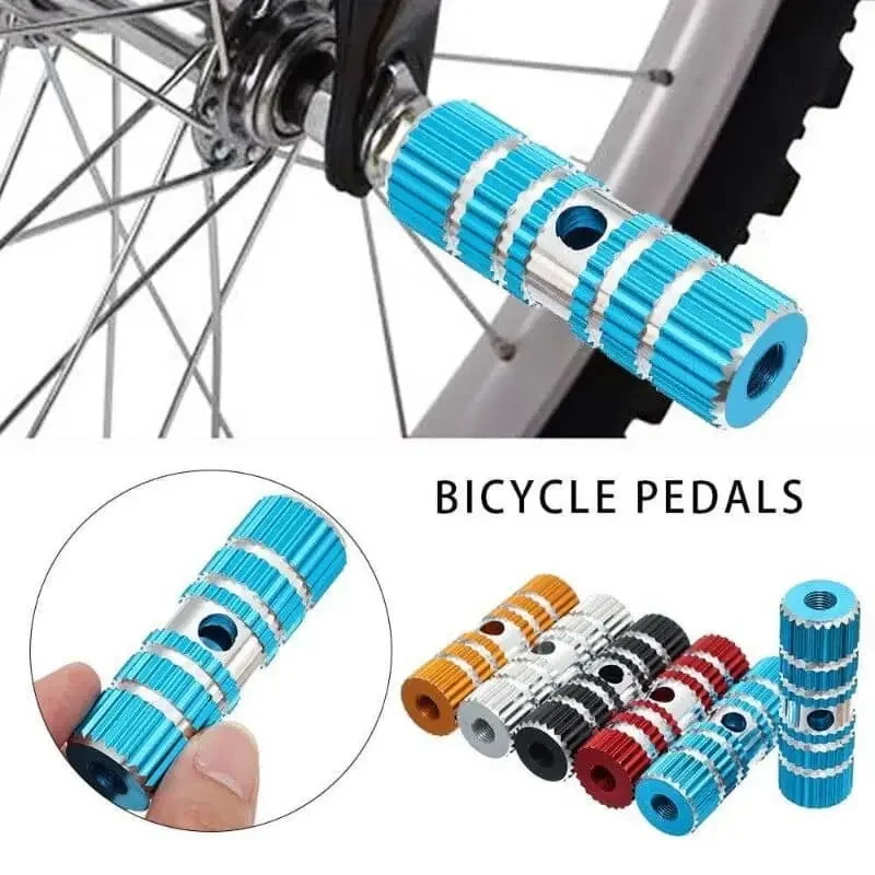 Basikal KID's Aluminum Alloy Bicycle Foot Pegs Front Rear Axle Footrest Stunt Pegs BMX / Lajak /Pemijak Kaki Belakang Model1