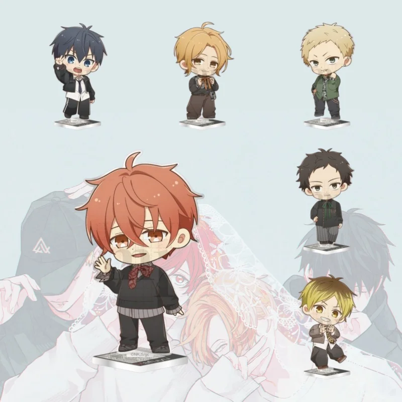 Given Anime 10cm Acrylic Stand Keychain Ritsuka Uenoyama Collection Corner Figurines An Excellent Gift Choice Toys