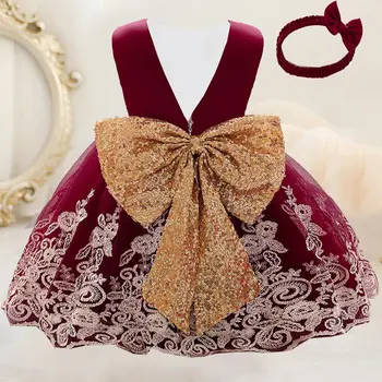 10 best sales złota sukienka dla dziecka - №5