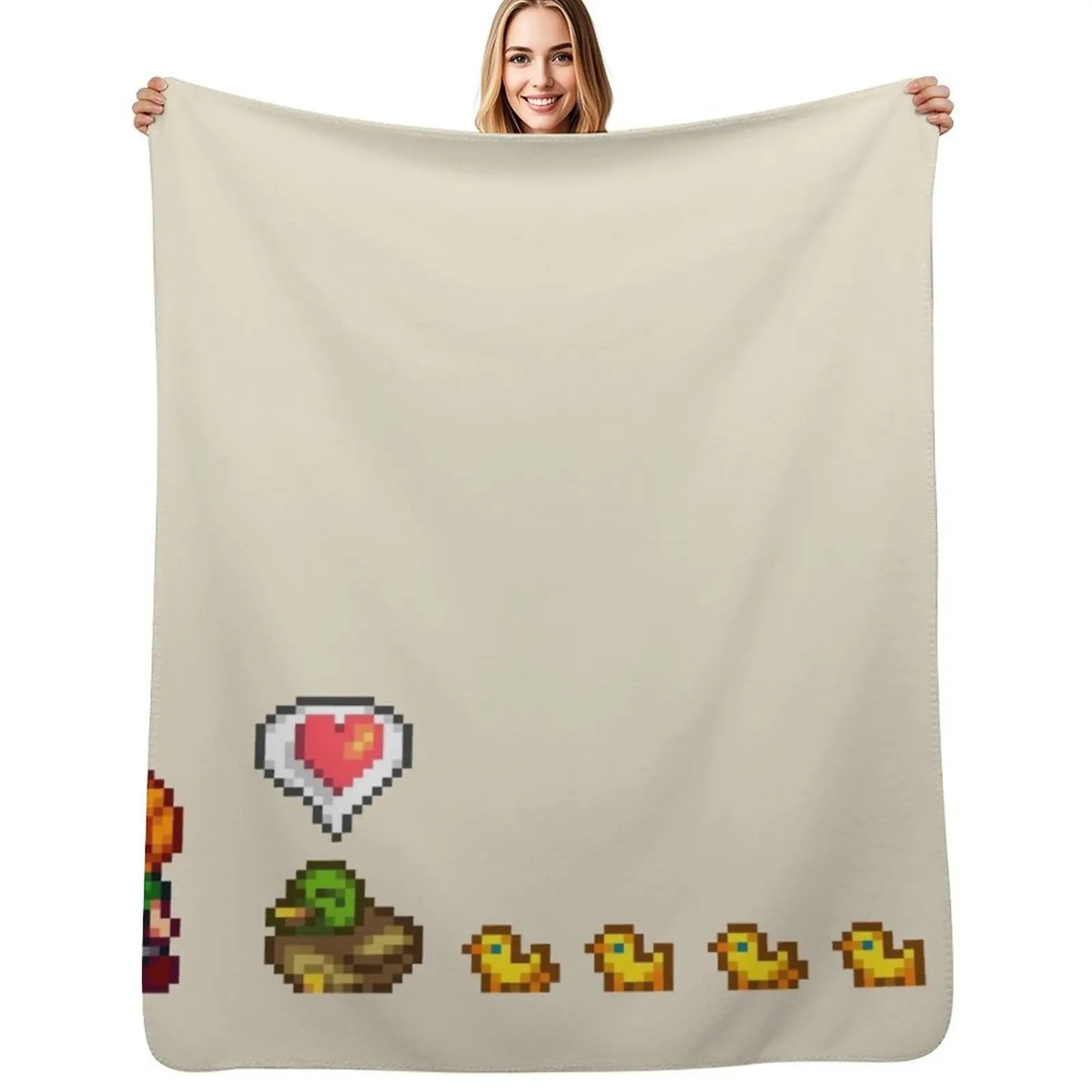 Ducklings of the Valley Throw Blanket For Baby Picnic warm for winter Blankets For Sofas christmas gifts Luxury Brand Blankets