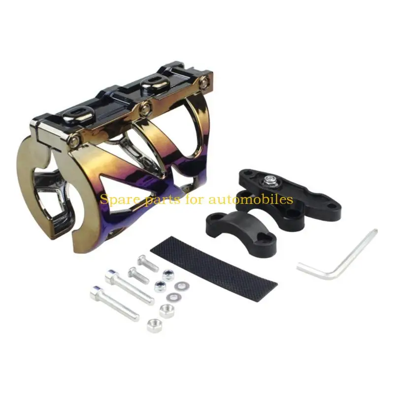 H58F Scooter MTB Handlebar Beverage Drink Cup Holder Stand Mount Motorcycle Accessory