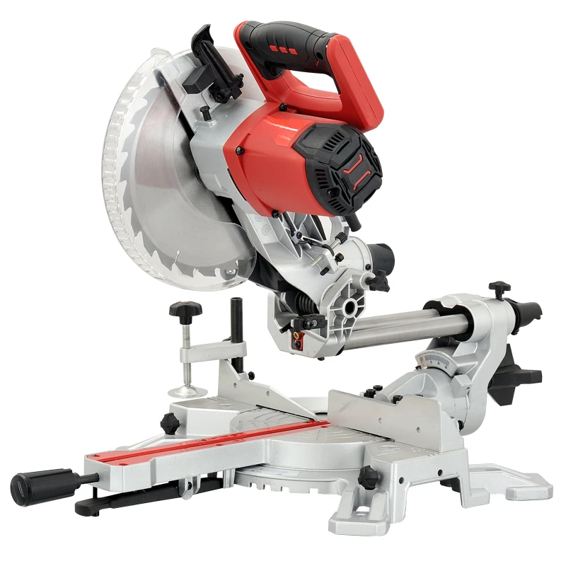 NEW 255mm 1800W Sliding Miter Saw Woodworking bench top  Saw Power Saws