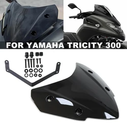 For YAMAHA Tricity 300 Tricity300 Motorcycle Sport Windshield WindScreen Visor Viser
