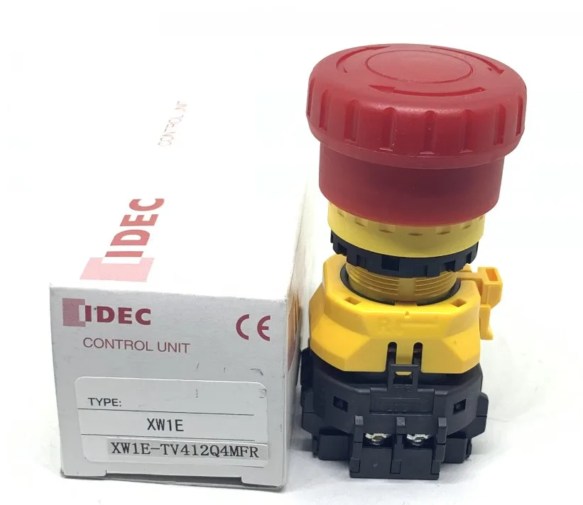 

IDEC And Spring XW1E-TV412Q4MfR Emergency Stop Switch 24V With Light 402 403 410mfr