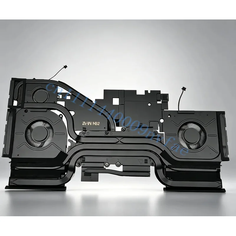 New Laptop CPU+GPU Radiator with fan set for Dell Alienware M18 M18X R1 R2 Cooling Fan Module 0NXM30 0.8