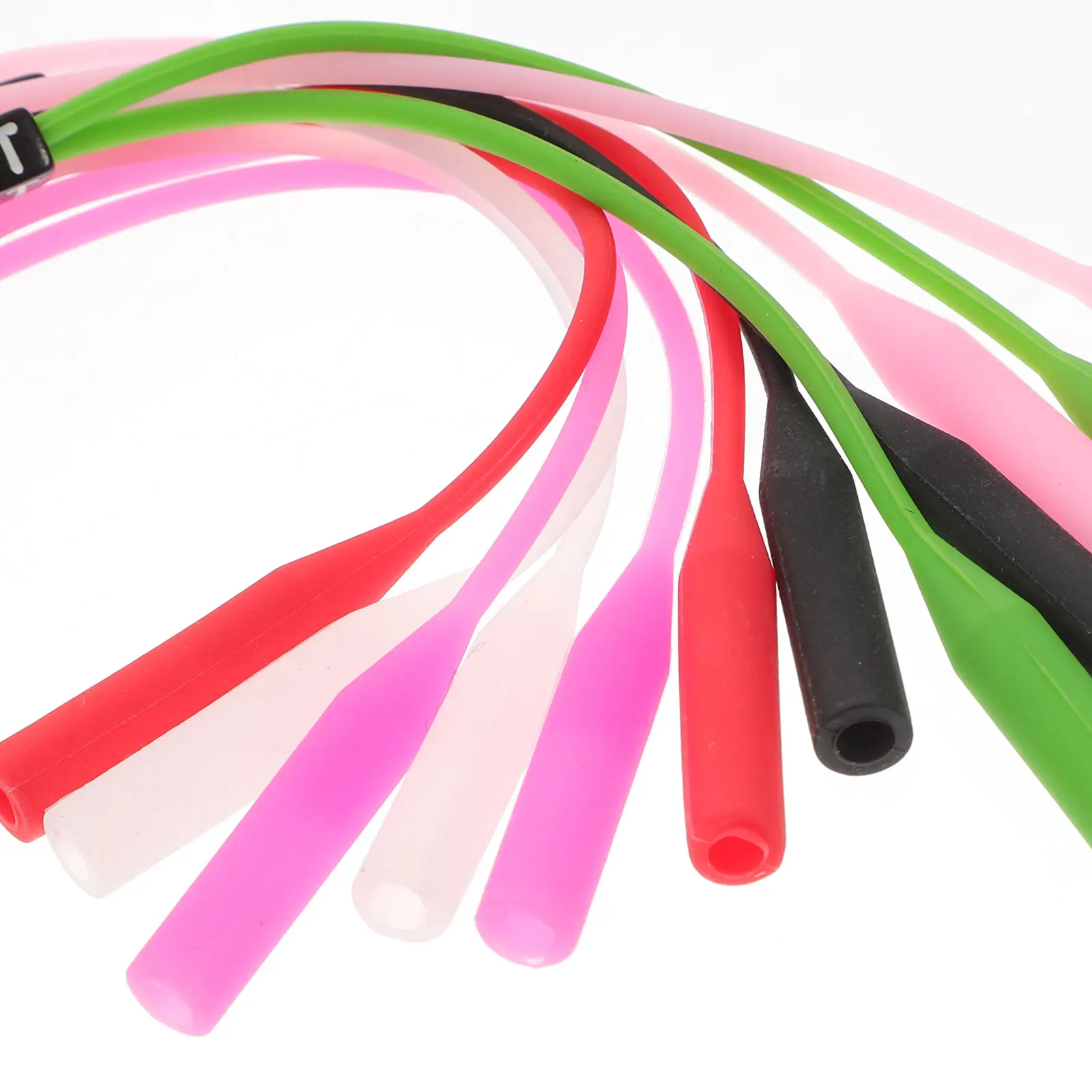 

6pcs Non Glasses Rope Silica Gel Lanyard Retainer Sports Fixing Decorate Eyeglasses Sunglasses Anti skid Chain Cord