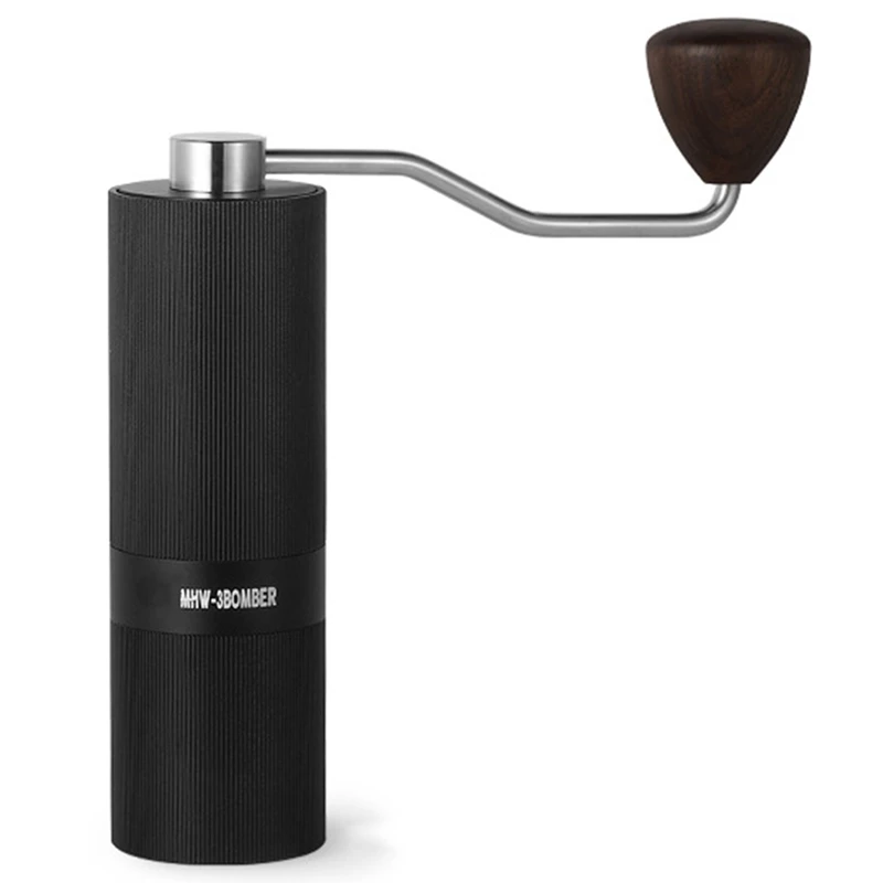 

Manual Coffee Grinder With 24 Position Adjustable Espresso Machine Stainless Steel 420