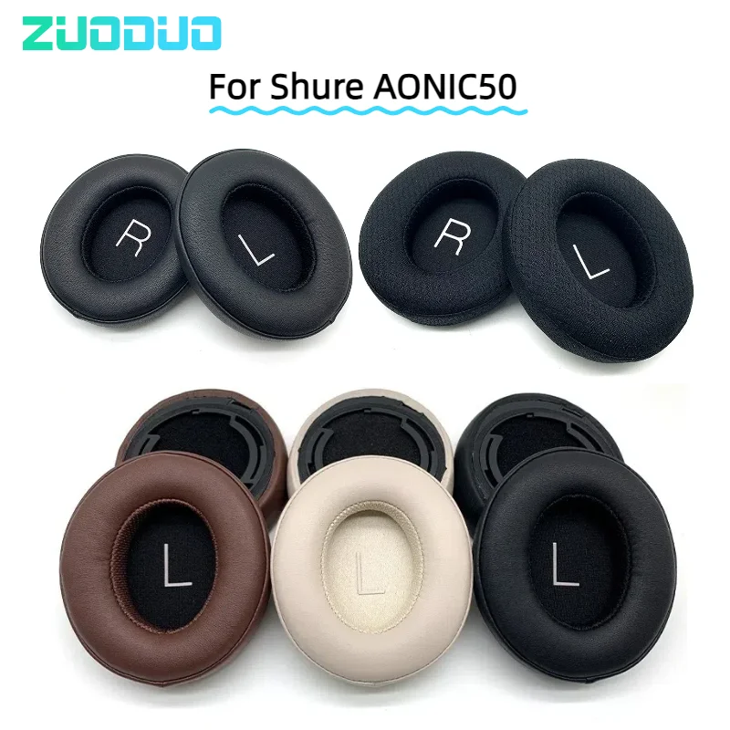 

Replacement Foam Ear Pads Cushions for Shure AONIC50 Headphones Soft Form Earpad High Quality