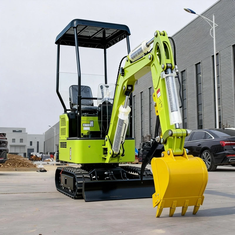 

1.1Ton mini excavator YANMAR engine Epa/Euro 5 Europe Multifunctional Construction mini diggers excavators kubota