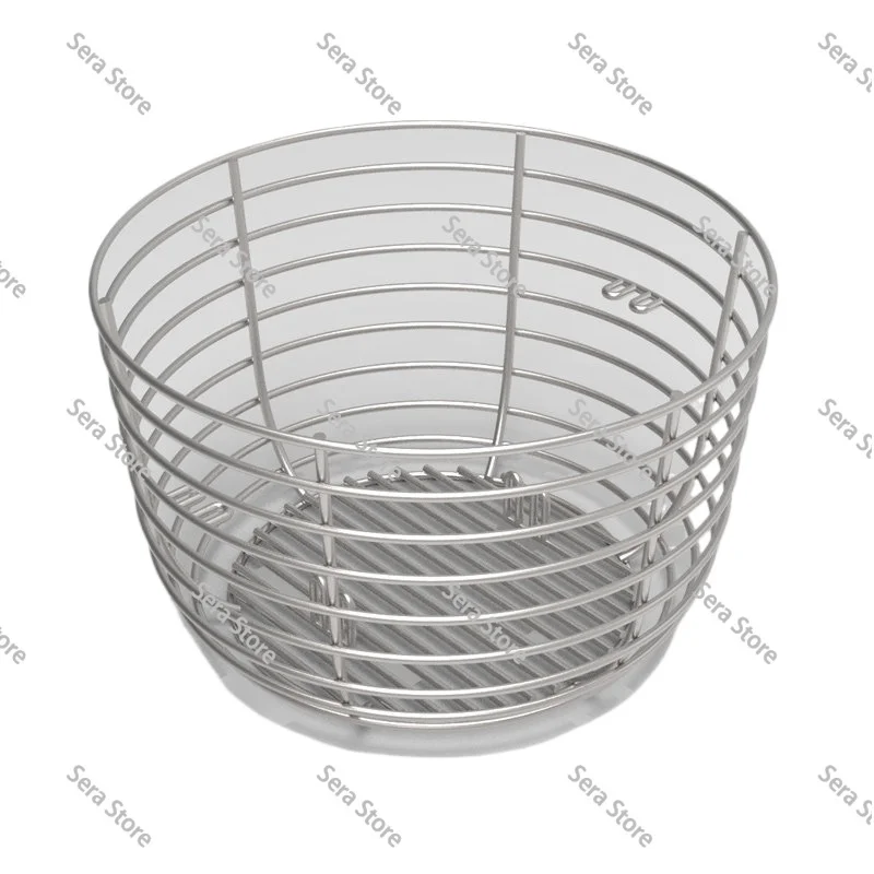 CharcoalBasket suitable for  Grill Charcoal Basket with Baffle Ceramic Grill CharcoalBasket Charcoal Dispenser