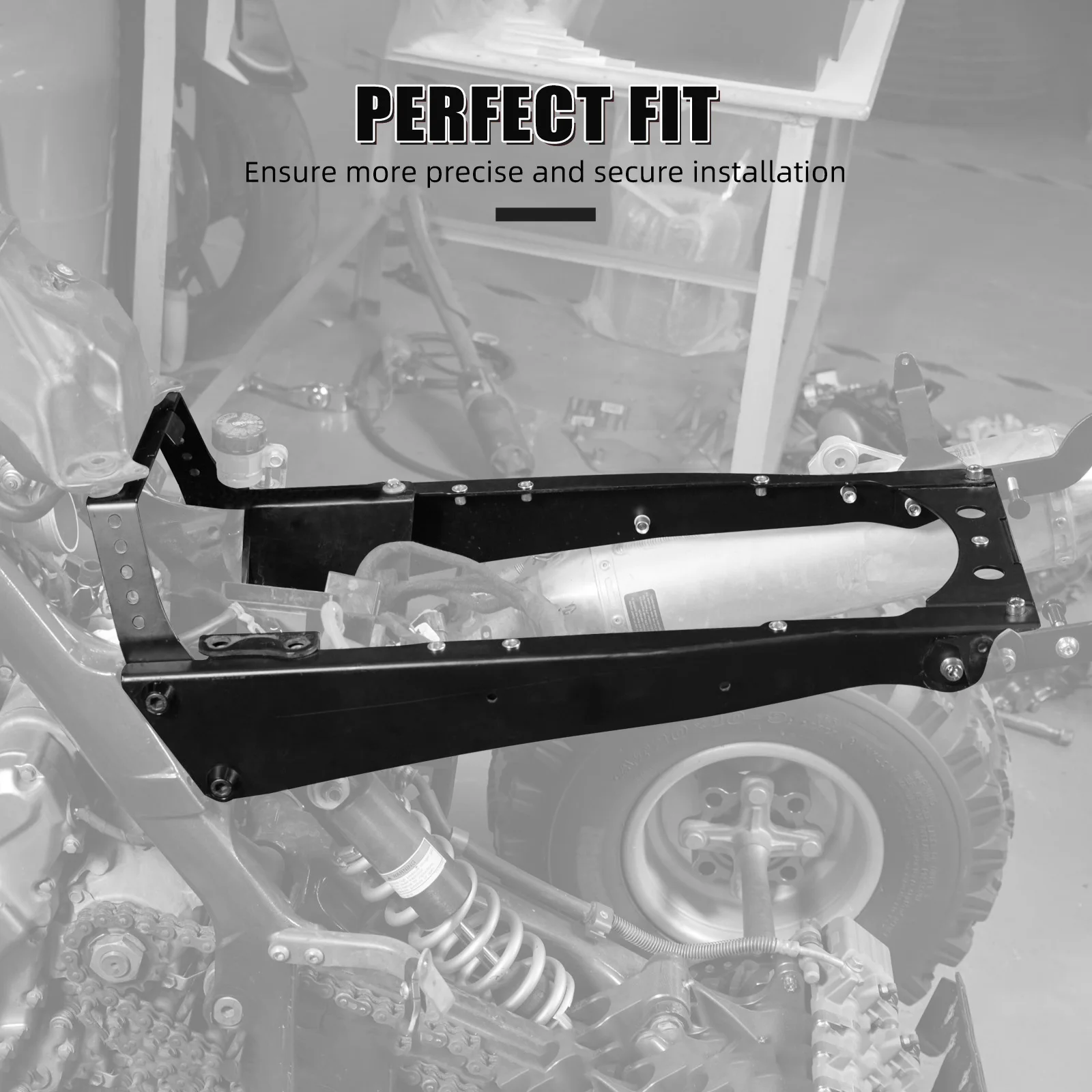 For Raptor 700R Sub Frame Rear Subframe ATV For Yamaha Raptor 700 2006-2024 700R 2009-24 2022 Carbon Steel Rustproof Accessories