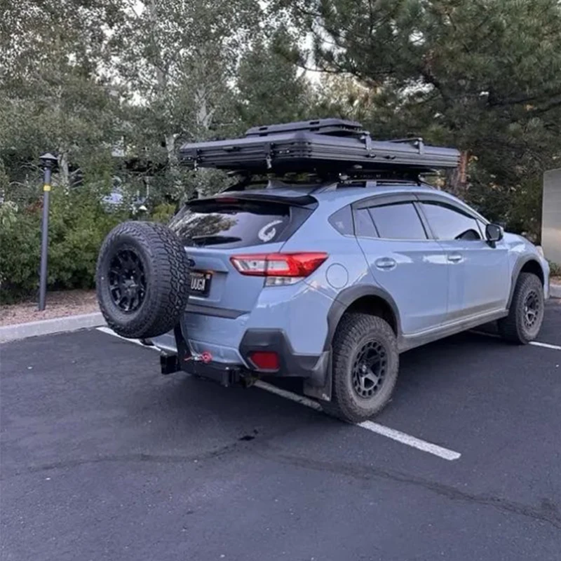 Off Road Camping Outdoor Vehicle Universal Hitch Spare Tire Carrier Custom