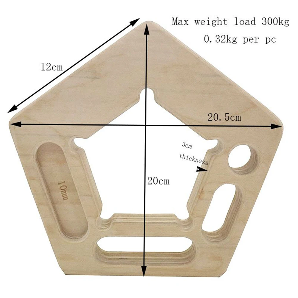 Tabla de entrenamiento de agarre, herramienta de práctica fortalecedora de antebrazo de doble cara, tabla de dominadas antideslizante, portátil para entrenamiento de brazo y dedo, 2 uds.