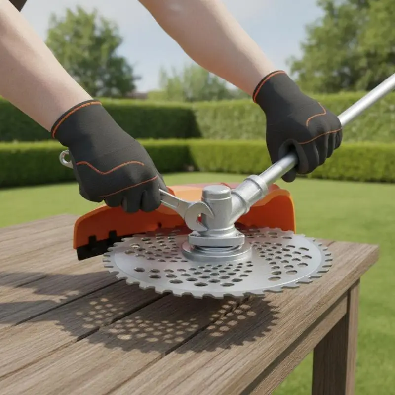 10 Inch Brush Cutter Saw Blade 40T/60T Sharp Lawn Trimmer Accessory for Garden Weed Removal Yard Care