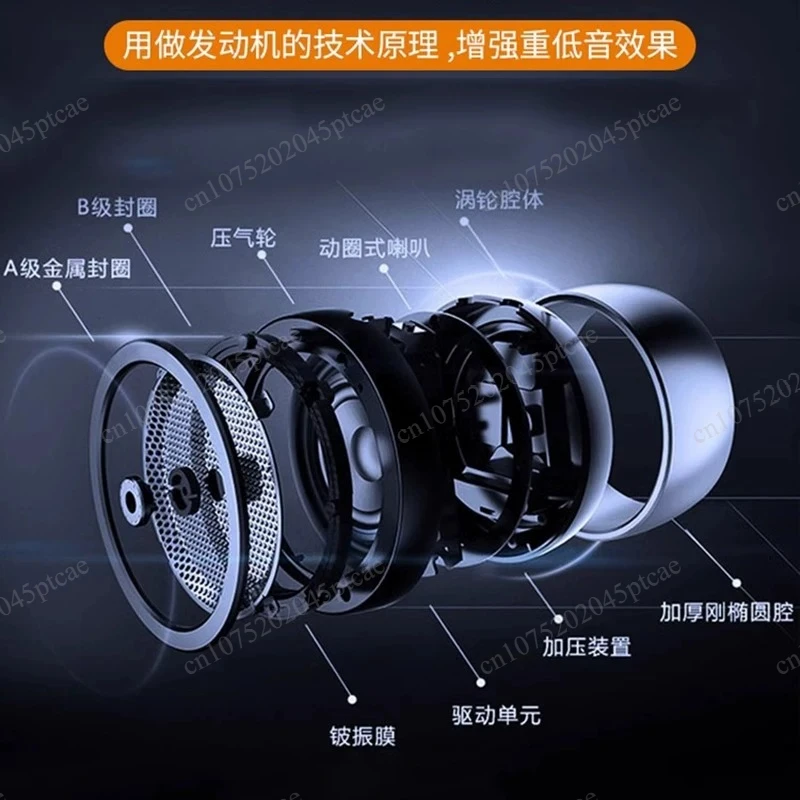 Wireless Bluetooth Speaker Mini Small Audio High Sound Quality Outdoor Portable Car Overweight Subwoofer