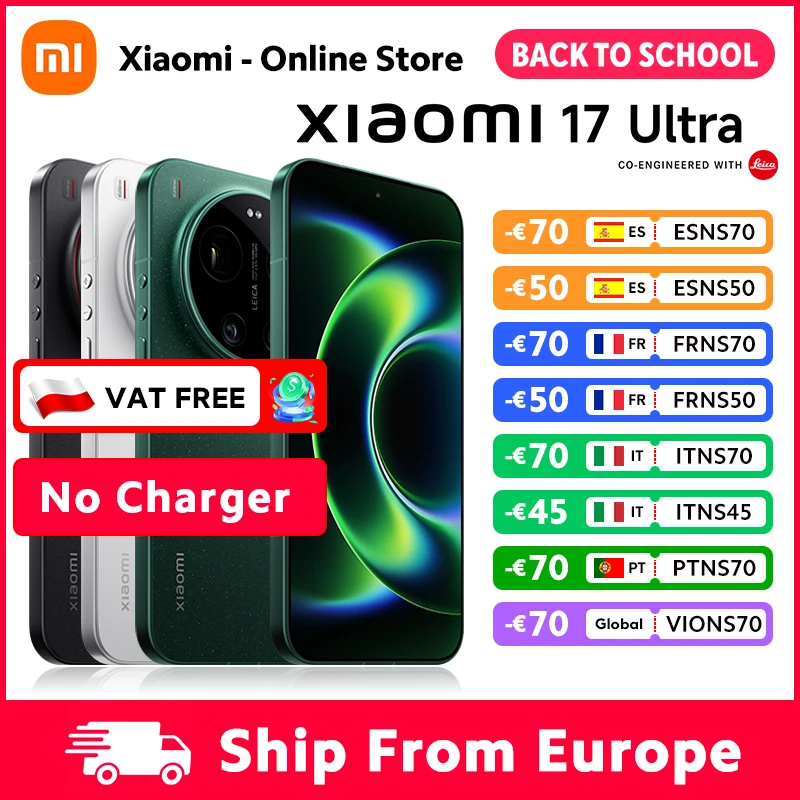 Xiaomi 17 Ultra 16GB/512GB, versione globale — fotografia da mirrorless senza portarsi dietro una mirrorless