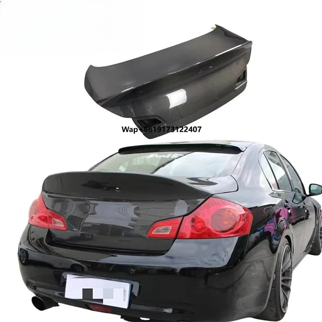 

For G37 Sedan Rear Trunk Lid High Quality G37 Coupe Carbon Fiber Trunk