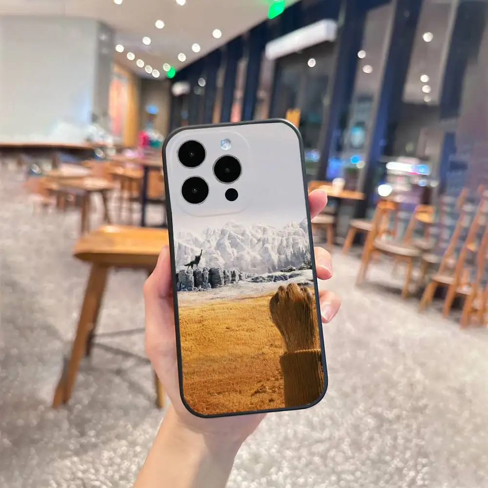 حافظة هاتف F-Fantastic Mr F-Fox لهاتف iPhone 16,15,14,13,12,17,Pro Max, Plus حافظة سيليكون سوداء