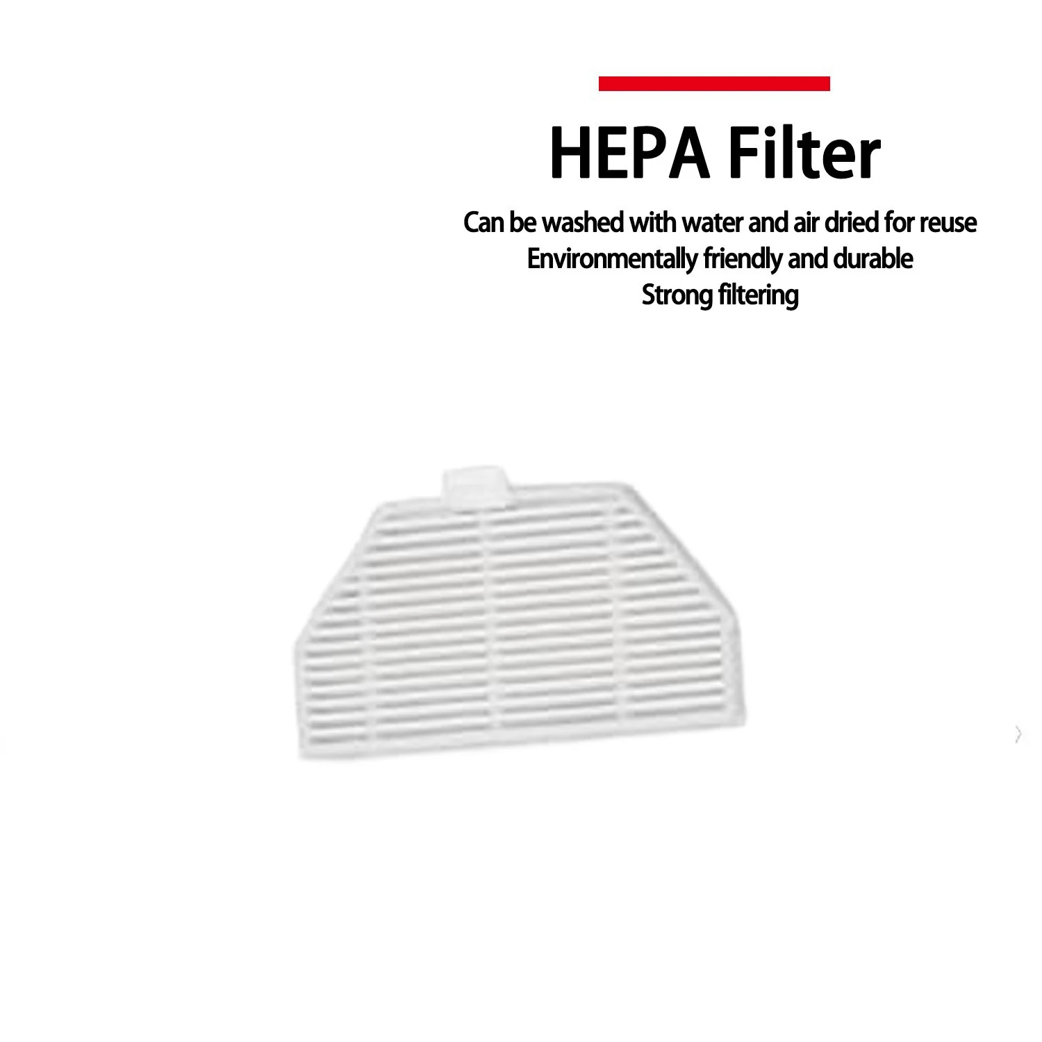 Accessori di ricambio per Roidmi EVA SDJ06RM Robot aspirapolvere Spazzola laterale Sacchetto per la polvere Filtro HEPA Panno per mop