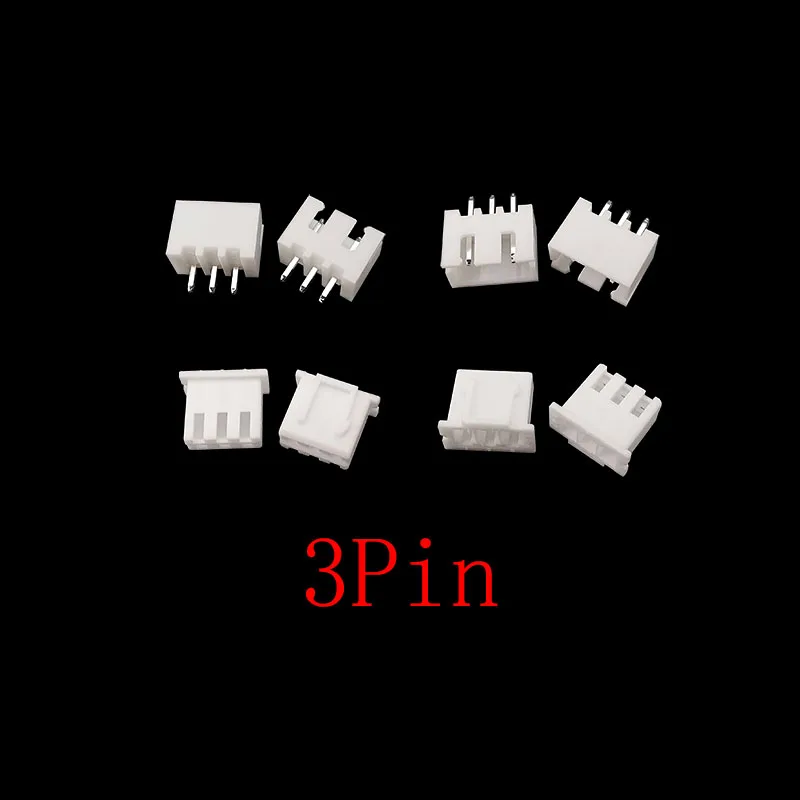 50Sets JST XH 2.54mm Pitch 2/3/4/5 Pin Male Plug Female Socket Housing Terminal Kit Pin Header JST Connector XH2.54 DIY Kits