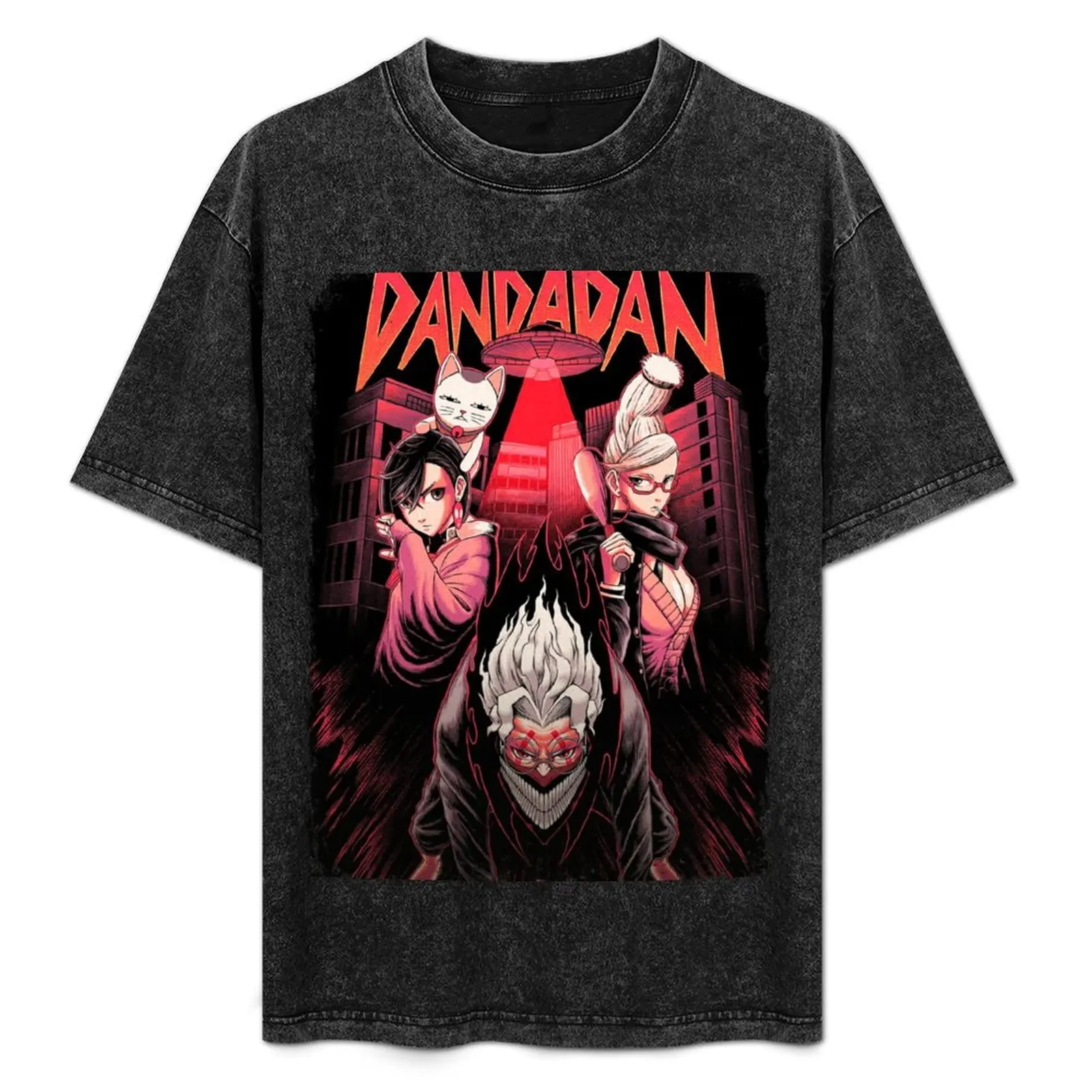 

Aesthetic Dandadan Graphic T-Shirt Soft Stretch Short Sleeve Top