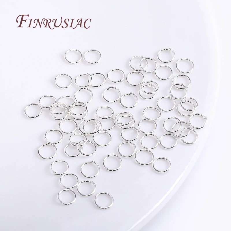 50–200 Stück 3–10 mm 18 Karat vergoldete Biegeringe, offene geteilte Ringverbinder für DIY-Schmuckherstellung, Großhandelsartikel – Detail 24