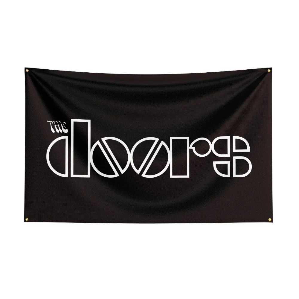 Music BandMusic Band Flag for d-do-or-s Fans Banner campaign gathering gaming room home ornament Decor Tapestry