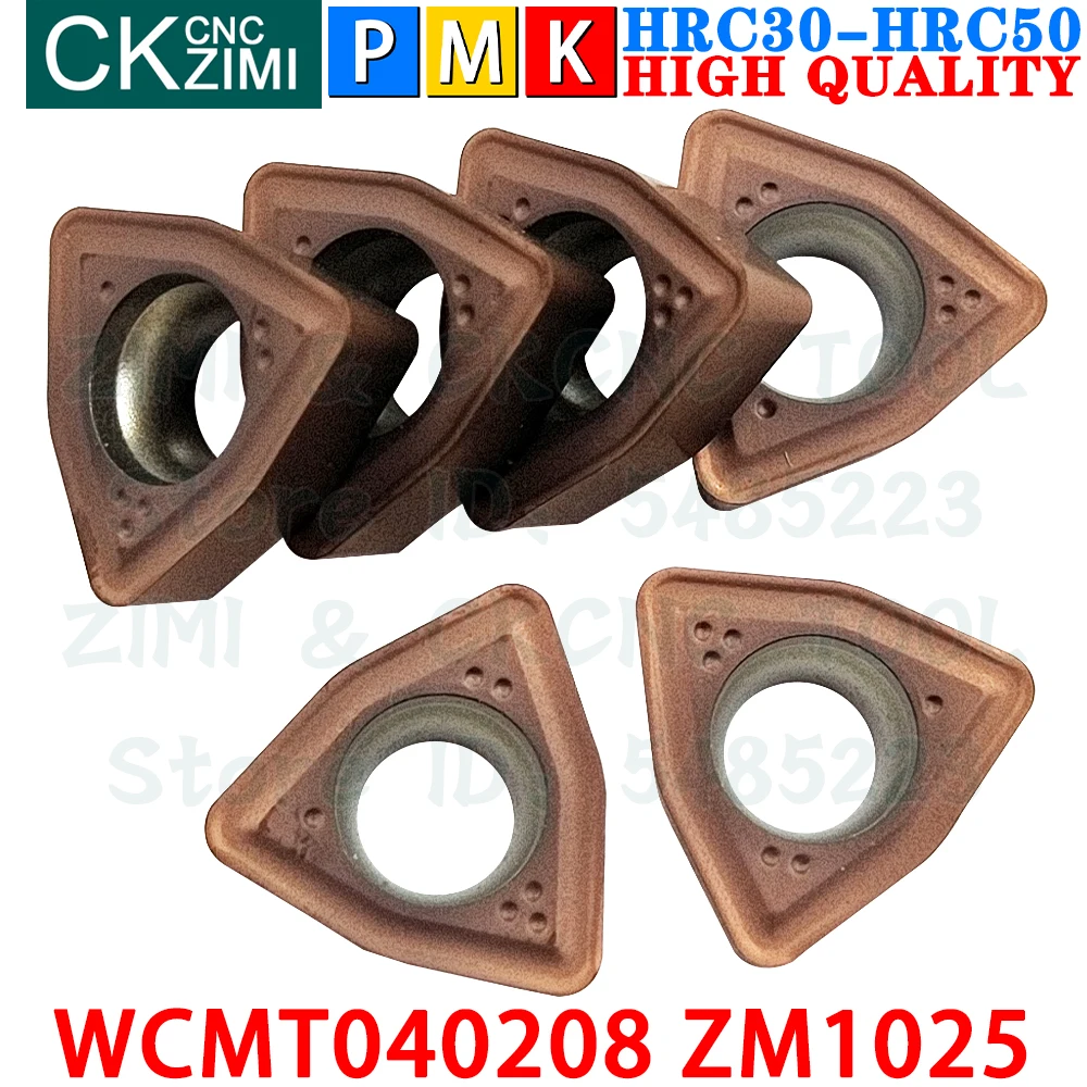 WCMT040208 ZM1025 WCMT 040208 ZM1025 Inserti in carburo U trapani Inserti di tornitura Tornitura indicizzabile WCMT040208 WCMT CNC Utensili da tornio da taglio per trapani WC U