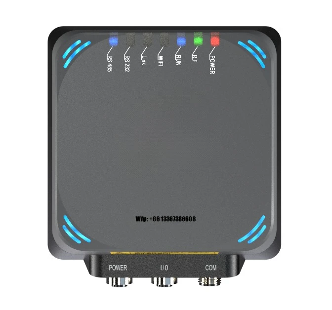 

Wireless Reader Long Distance Rfid Tracking Systems UHF RFID Fixed Industrial Reader Remote Control IOT