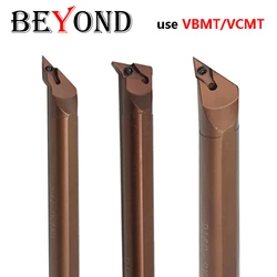 BEYOND SVJCR SVJBR SVUBR SVXBR SVUCR SVXCR Turning Toolholder CNC Spring Steel Hardened Shockproof Lathe Cutter Shank Boring Bar