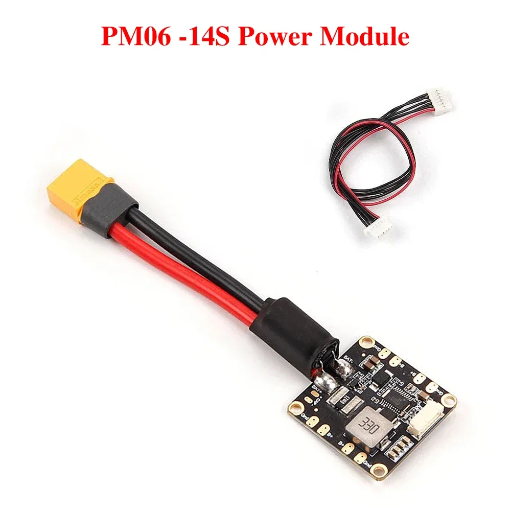 Holybro PM06/ PM06D 14S Power Module 2-14S Current Rating 70A Compatible PX4 & Ardupilot/ Pixhawk 5X & 6X for RC FPV Drone