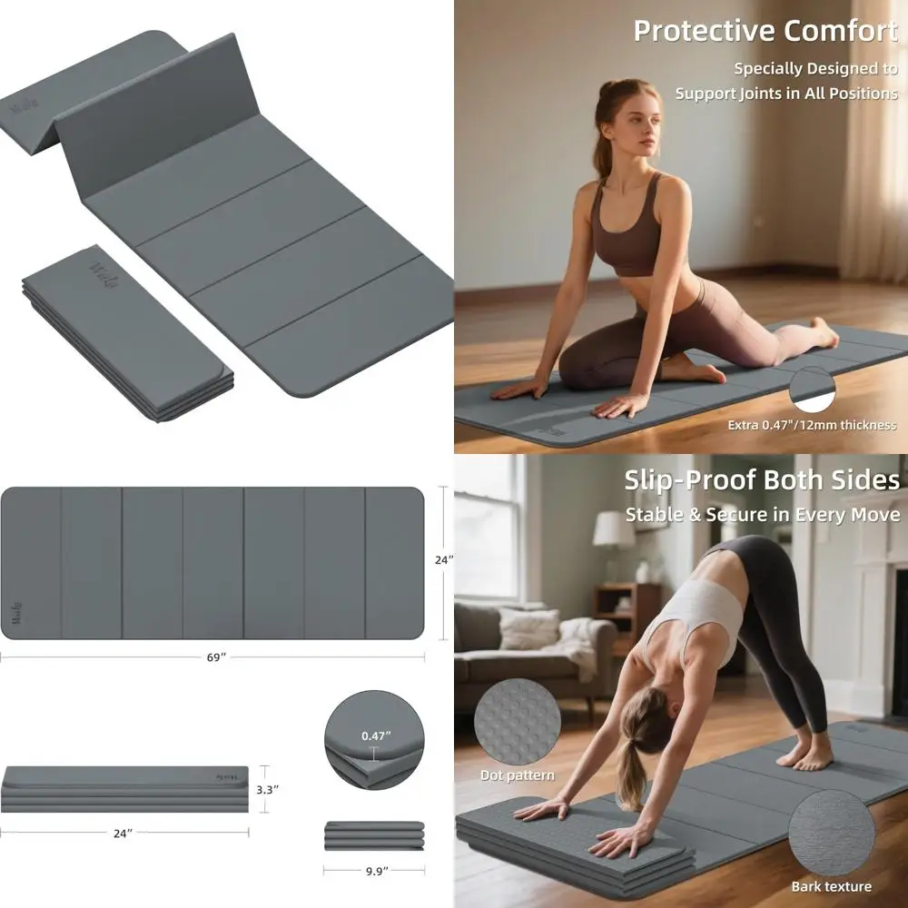 Thick 1/2 Inch Yoga… - image