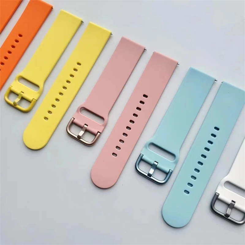 Silicone Watch Strap For Amazfit Bip 3 Sport Bracelet Correa Watchband For Amazfit GTS 2 2e 3 GTS4 4mini Bip 3 Pro/Bip U/S /Lite