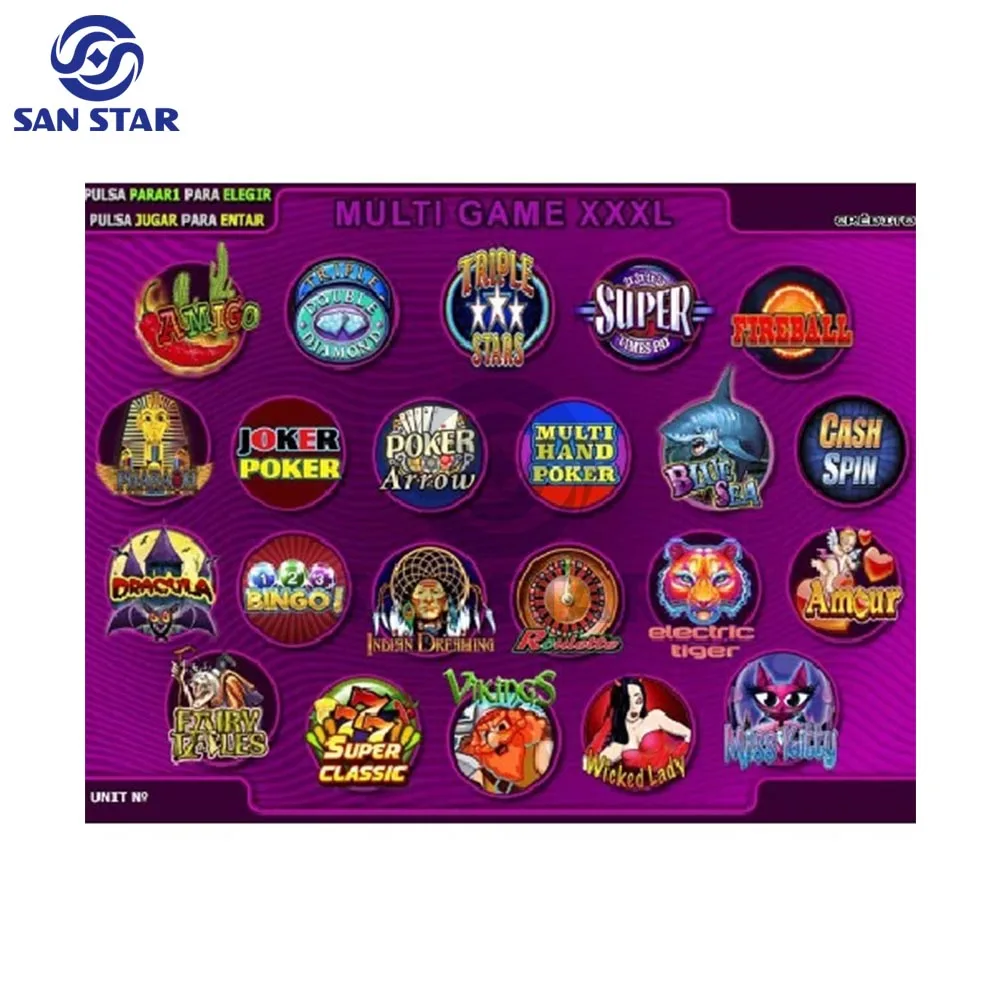 Multi Game Board GIGA 50 in 1 Kit per il funzionamento a moneta Slot Machine PCB scheda madre gettoniera Hopper LED Button