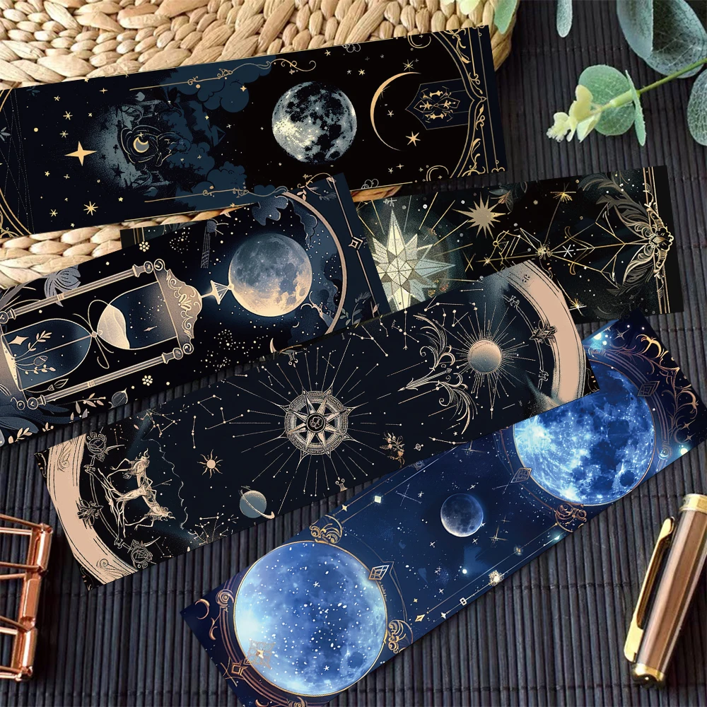 30pcs Fantasy Tarot Secrets Bookmarks Reading Pages Books Tagged School Stationary Supplies DIY Aesthetic Creative Bookmarks
