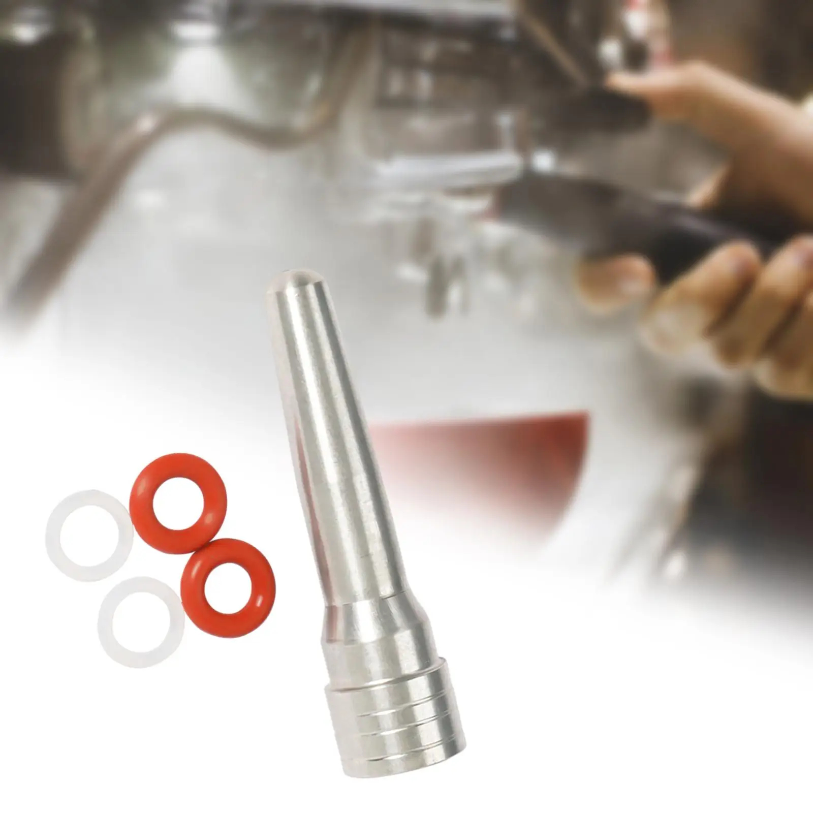 Coffee Machine Steam Nozzle Milk Foam Tip Washable Coffee Replacement Reusable Single Hole for Eco310 EC685 Ecp3420 EC310 Parts