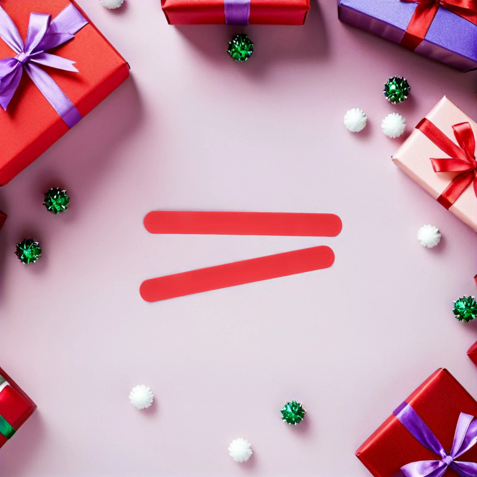 

12Pcs Blank Silicone Slap Bracelets Soft Wristbands DIY Party Favors Bulk Snap Bands for Adults Birthdays Holidays