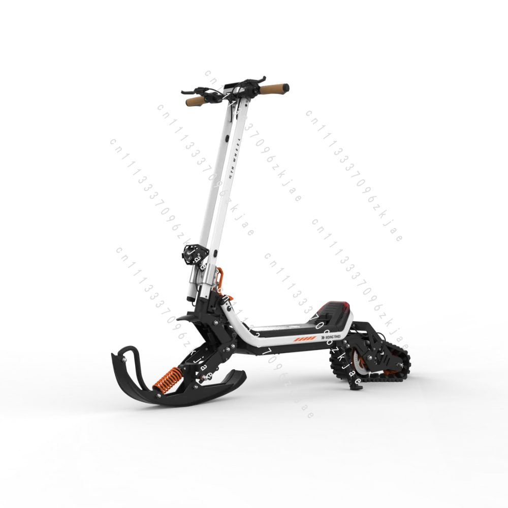 Riding'times G63 DIY 20.8ah 30ah 1800w Electric Snow Sled Ski Scooter Fold Skate Board Outdoor Snow Scooter 3in1