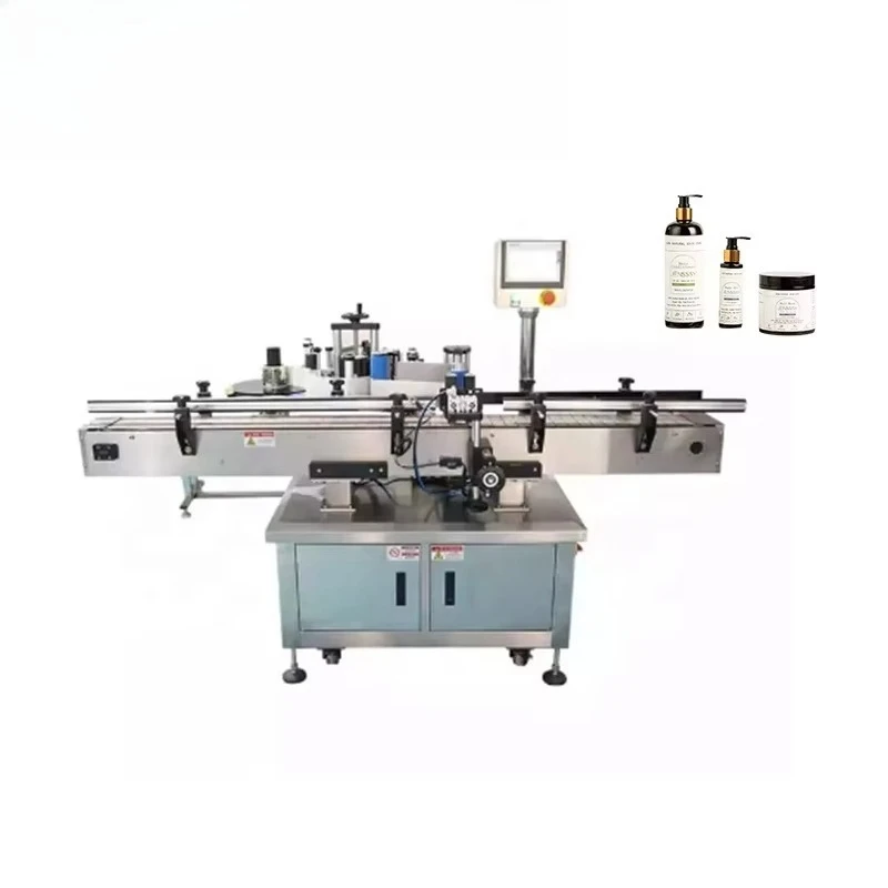 2026-Fully Automatic Horizontal Labeling Machine for Bottles Vertical Positioning Round Bottle Labeling Machine for Cans