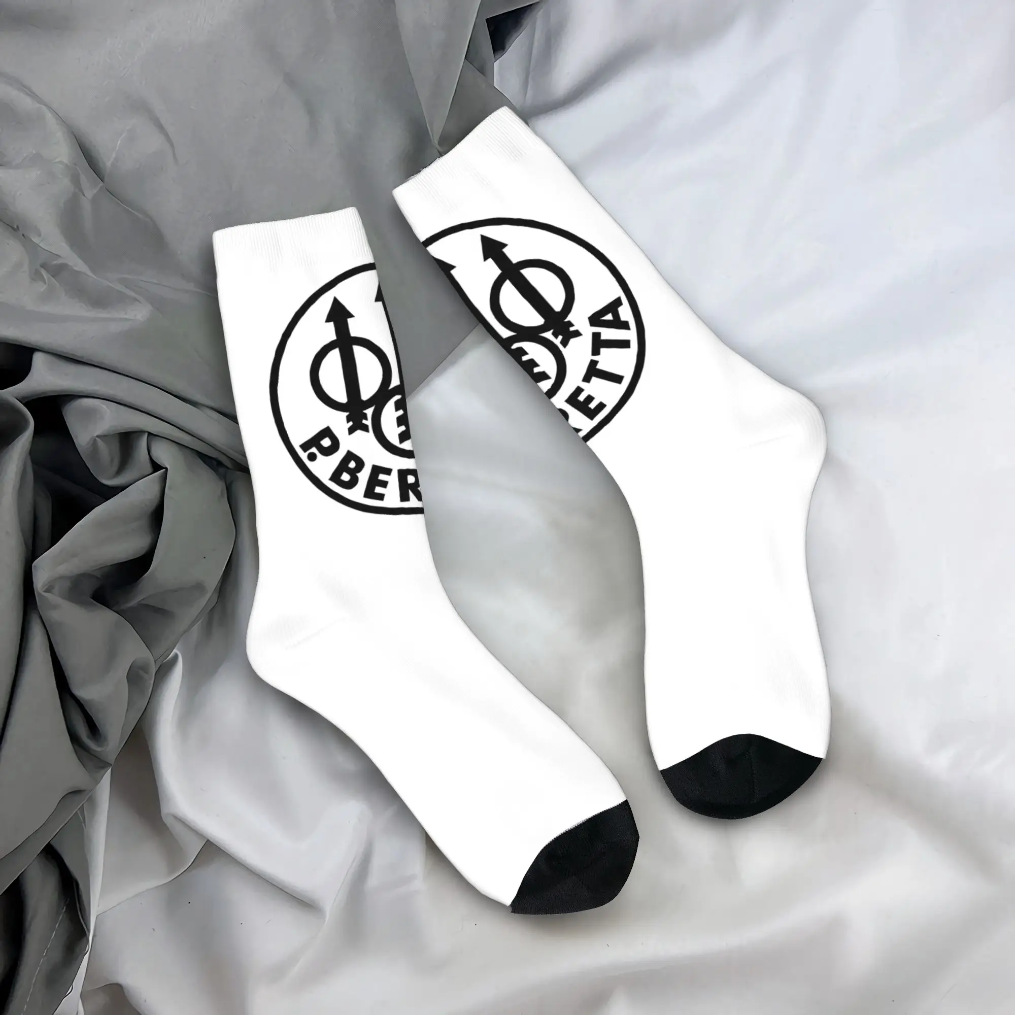 

Мужские носки с логотипом Beretta для любителей военной тематики, унисекс, модные, с 3D-принтом, для повседневной носки